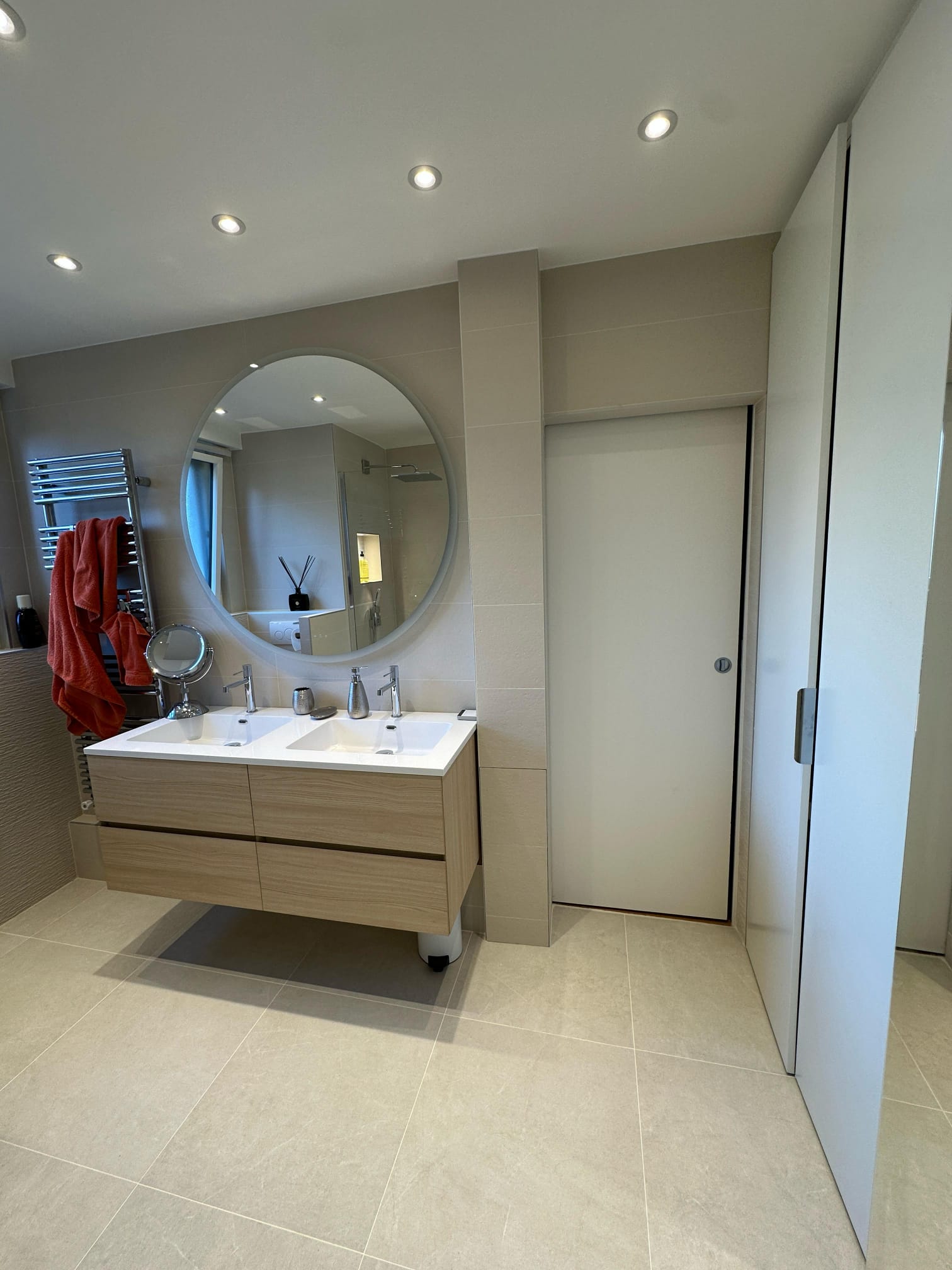 Rénovation salle d'eau douche à l'italienne