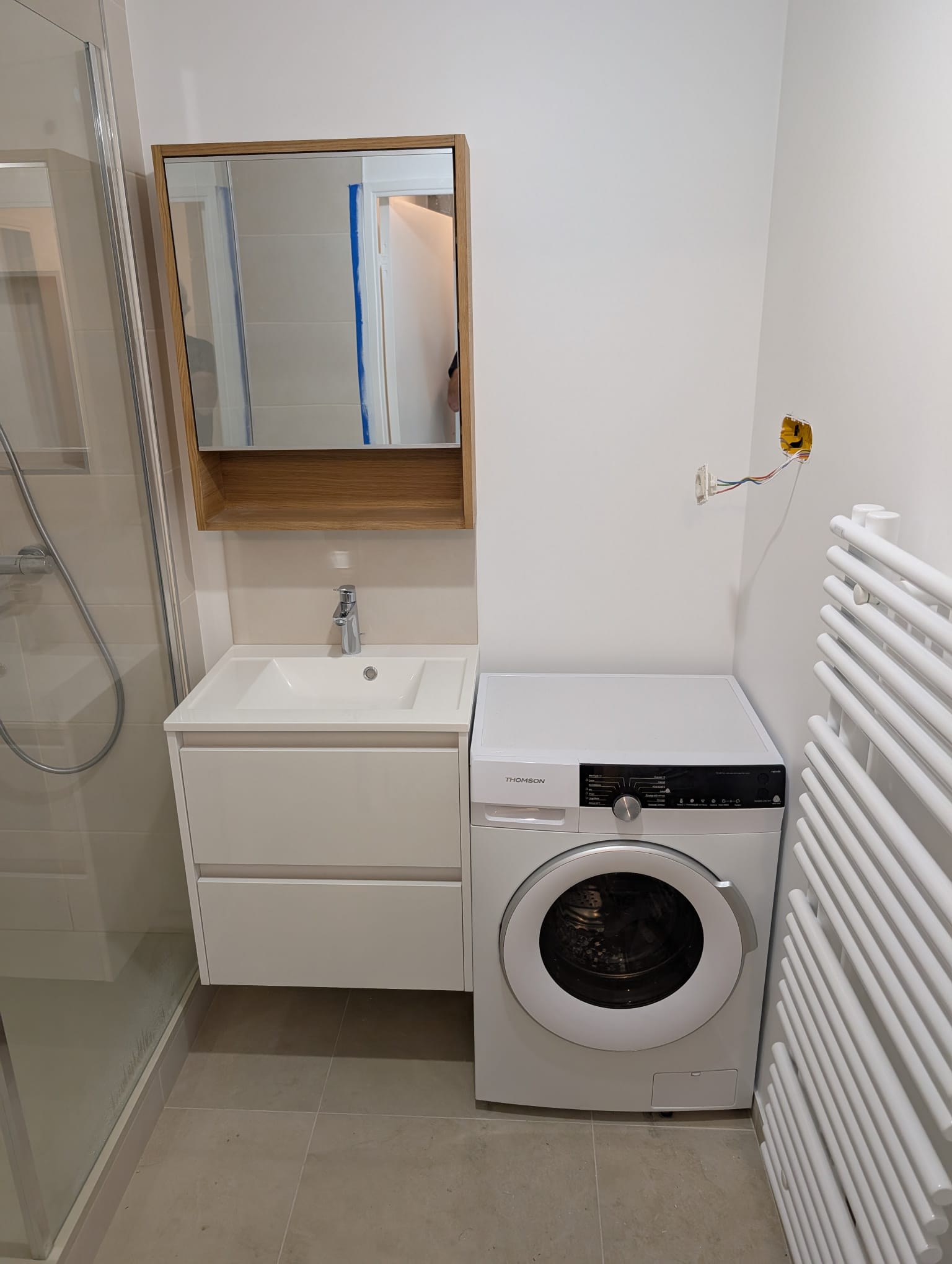 Création douche aménagement Puteaux