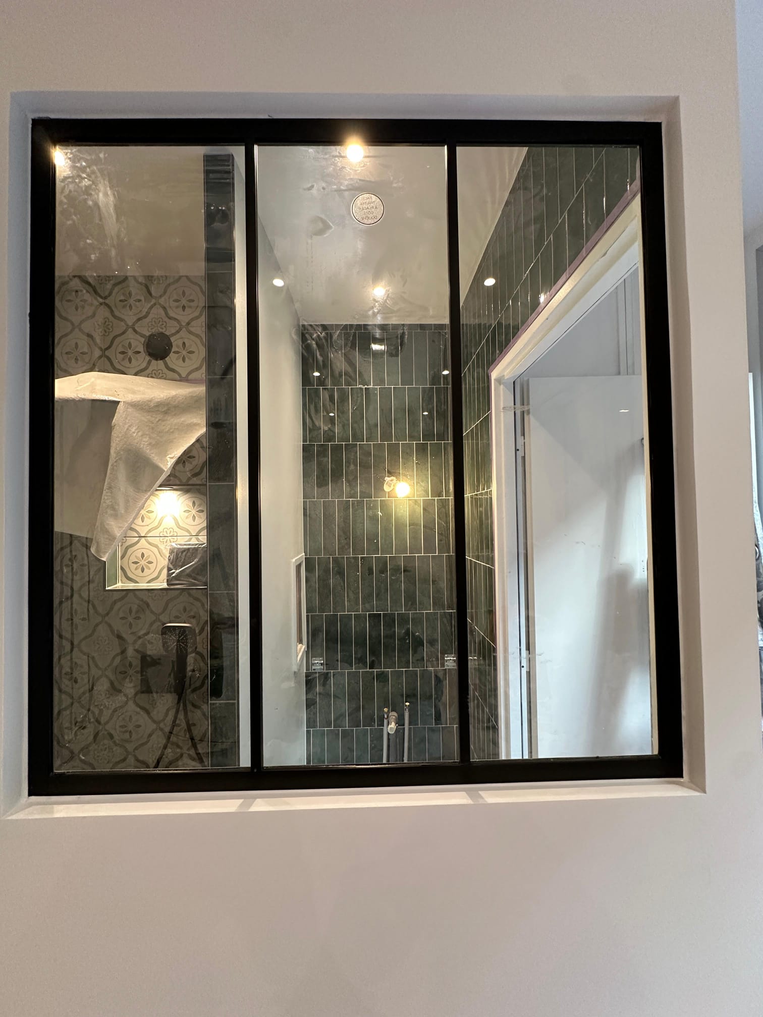Carrelage salle de bain douche italienne