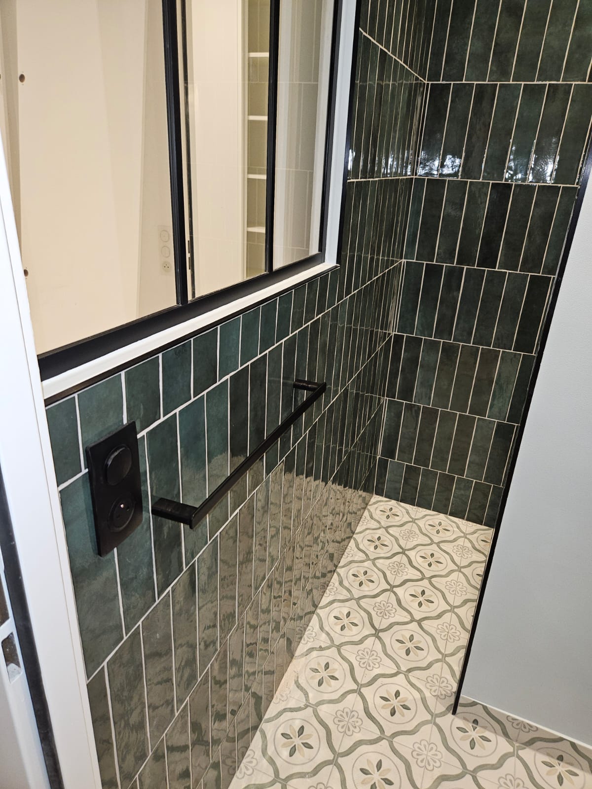 Création douche à l'italienne sur mesure