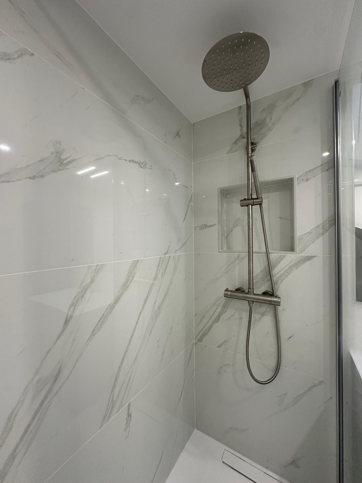 Transformation de baignoire en douche