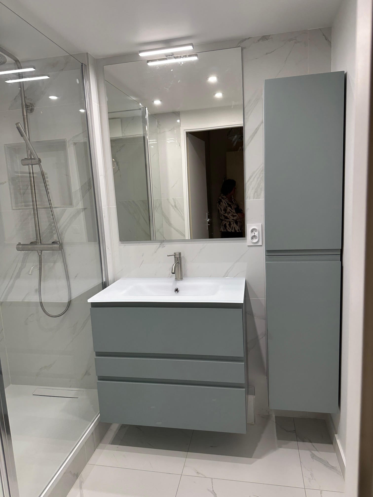 Travaux salle de bain vers salle d'eau